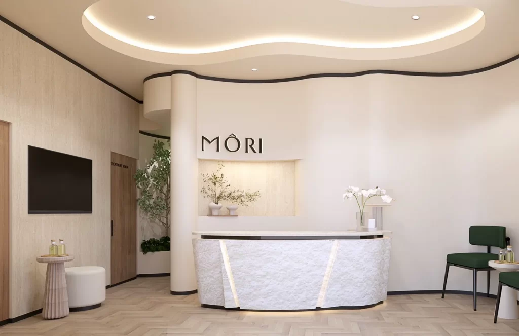 ส่วนต้อนรับ Mori Clinic